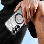 Carcasa Dux Ducis Aimo cu MagSafe compatibila cu Samsung Galaxy S26, Negru 12 - lerato.ro