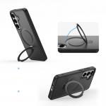 Husa Dux Ducis Yind cu MagSafe si Stand compatibila cu Samsung Galaxy S26, Negru 11 - lerato.ro