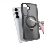 Husa Dux Ducis Yind cu MagSafe si Stand compatibila cu Samsung Galaxy S26 Plus, Negru 8 - lerato.ro