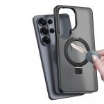 Husa Dux Ducis Yind cu MagSafe si Stand compatibila cu Samsung Galaxy S26 Ultra, Negru 8 - lerato.ro
