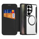 Husa flip cover Dux Ducis Skin X Pro cu MagSafe compatibila cu Samsung Galaxy S26 Ultra, Negru 3 - lerato.ro