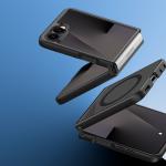 Carcasa Dux Ducis Aimo cu MagSafe compatibila cu Samsung Galaxy Z Flip 8, Negru 10 - lerato.ro