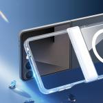 Carcasa Dux Ducis Clin cu MagSafe compatibila cu Samsung Galaxy Z Flip 8, Transparent 10 - lerato.ro