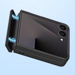 Carcasa Dux Ducis Yind compatibila cu Samsung Galaxy Z Flip 8, Negru 13 - lerato.ro