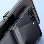 Carcasa Dux Ducis Yind compatibila cu Samsung Galaxy Z Flip 8, Negru 16 - lerato.ro