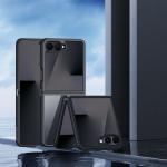 Carcasa Dux Ducis Aimo compatibila cu Samsung Galaxy Z Flip 8, Negru 5 - lerato.ro