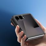 Carcasa Dux Ducis Aimo compatibila cu Samsung Galaxy Z Flip 8, Negru 6 - lerato.ro