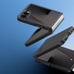 Carcasa Dux Ducis Aimo compatibila cu Samsung Galaxy Z Flip 8, Negru 9 - lerato.ro