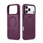Husa Dux Ducis Yind cu MagSafe compatibila cu iPhone 18 Pro Max / 17 Pro Max, Burgundy 4 - lerato.ro