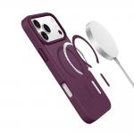 Husa Dux Ducis Yind cu MagSafe compatibila cu iPhone 18 Pro Max / 17 Pro Max, Burgundy 8 - lerato.ro