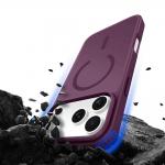 Husa Dux Ducis Yind cu MagSafe compatibila cu iPhone 18 Pro Max / 17 Pro Max, Burgundy 10 - lerato.ro