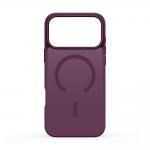 Husa Dux Ducis Yind cu MagSafe compatibila cu iPhone 18 Pro / 17 Pro, Burgundy 2 - lerato.ro