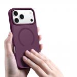 Husa Dux Ducis Yind cu MagSafe compatibila cu iPhone 18 Pro / 17 Pro, Burgundy 6 - lerato.ro