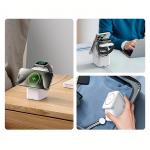 Statie de incarcare Duzzona W20, Compatibila MagSafe, Wireless Charge, 15W, USB-C, Alb 12 - lerato.ro