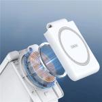 Statie de incarcare Duzzona W20, Compatibila MagSafe, Wireless Charge, 15W, USB-C, Alb 10 - lerato.ro