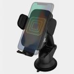 Suport auto ENERGEA Wimount Sense 2.0, Incarcare Wireless 10W, 3A, Dashboard/Windshiel/Grille Mount, USB-C, Ajustabil, Negru 6 - lerato.ro