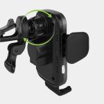 Suport auto ENERGEA Wimount Sense 2.0, Incarcare Wireless 10W, 3A, Dashboard/Windshiel/Grille Mount, USB-C, Ajustabil, Negru 7 - lerato.ro