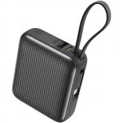 Baterie externa portabila Energea Integra Mini, 10000 mAh, 35W, 1xUSB-C, Display LED, Gri