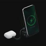Grip ENERGEA Photo Grip, 5000mAh, PD 10W, Incarcare Wireless 5W, Compatibil MagSafe, Negru 7 - lerato.ro