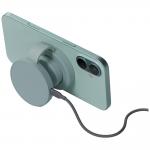 Incarcator wireless pliabil 3 in 1 Bazic GoMag Trio 2, 15W, MagSafe, Fistic 4 - lerato.ro