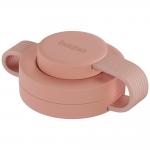 Incarcator wireless pliabil 3 in 1 Bazic GoMag Trio 2, 15W, MagSafe, Roz 3 - lerato.ro