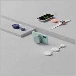 Incarcator wireless pliabil 3 in 1 Bazic GoMag Trio 2, 15W, MagSafe, Roz 7 - lerato.ro