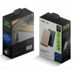 Incarcator retea Energea TravelWorld Edge, 65W, 3A, 2xUSB-C, Gold 12 - lerato.ro