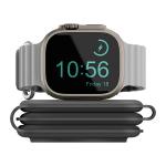 Incarcator Wireless Bazic GoMag Trio Plus Compact 3in1, Compatibil MagSafe, Putere 15W, 3A, USB-C, Gri 5 - lerato.ro