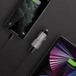 Incarcator auto ENERGEA Alu Drive D60, 2xUSB-C, 66W, 3A, Negru 6 - lerato.ro