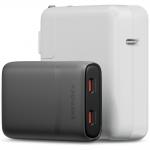 Incarcator retea Energea TravelWorld Edge, 65W, 3A, 2xUSB-C, Graphite 3 - lerato.ro