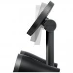 Statie de incarcare 2 in 1 Energea Magaudio Stand, 15W, Difuzoare stereo 8W incluse, MagSafe, Rotire 360 grade, USB-C, Negru 3 - lerato.ro