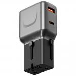 Incarcator retea Energea TravelGo, 35W, 3A, 1xUSB-C / 1xUSB-A, Fast Charging, Graphite Black 2 - lerato.ro