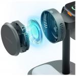 Incarcator Wireless Energea MagArctic Stand 4in1, Compatibil MagSafe, Putere 15W, 3A, USB-C, Gunmetal 8 - lerato.ro