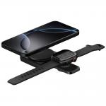 Incarcator Wireless Energea Magduo 2in1 Qi, 15W, 2A, 2 zone incarcare, Pliabil, USB-C, Negru 6 - lerato.ro