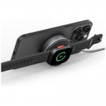 Incarcator Wireless Energea MagDuo Arc 2in1, Compatibil MagSafe, Putere 17.5W, 2.4A, USB-C, Gunmetal 4 - lerato.ro