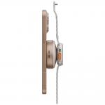 Incarcator Wireless Energea MagDuo Arc 2in1, Compatibil MagSafe, Putere 17.5W, 2.4A, USB-C, Gold 5 - lerato.ro