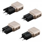 Incarcator retea Energea TravelGo, 45W, 3A, 2xUSB-C, Fast Charging, Gold 3 - lerato.ro