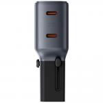 Incarcator retea Energea TravelGo, 45W, 3A, 2xUSB-C, Fast Charging, Graphite Black 8 - lerato.ro