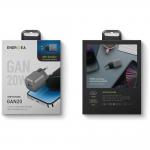 Incarcator retea Energea Ampcharge GaN20, 20W, 3A, 1xUSB-C / 1xUSB-A, Gunmetal 7 - lerato.ro