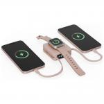 Baterie externa Energea MagPac Mini Plus, 10000mAh, 20W, Incarcare Wireless 15W, 1x USB-C, 2x Cablu USB-C, Roz 12 - lerato.ro