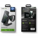 Statie de incarcare 3 in 1 Energea Magtrio Plus, Wireless Charge, 22.5W, Cablu USB-C la USB-C 1.5m inclus, Gri 9 - lerato.ro