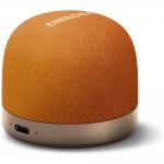 Boxa portabila wireless Energea MAGAUDIO GO cu MagSafe, 3W, Bluetooth 5.4, 550mAh, Autonomie 15h, Portocaliu 2 - lerato.ro