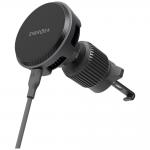 Suport auto ENERGEA Magarctic Drive, Air Vent / Dashboard / Windshield Mount, Compatibil MagSafe, Incararcare Wireless 25W, USB-C, Negru 3 - lerato.ro