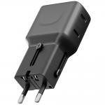 Incarcator retea Energea TravelGo Adapter, 2xUSB-C, 65W, 3A, Gunmetal 5 - lerato.ro