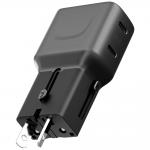 Incarcator retea Energea TravelGo Adapter, 2xUSB-C, 65W, 3A, Gunmetal 7 - lerato.ro
