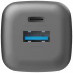 Incarcator retea Energea Ampcharge GaN35, 1xUSB-C, 1xUSB-A, 35W, 3A, Gunmetal 5 - lerato.ro