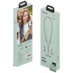 Snur pentru carcase 2 in 1 ENERGEA Lasso, Cablu USB-C la USB-C, 480Mbps, 240W, Lungime 1.5m, Sage Green 9 - lerato.ro