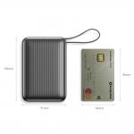 Baterie externa portabila Energea Integra Ultra 45 3C, 20000 mAh, 45W, 1xUSB-C, 1xUSB-A, 1xCablu USB-C, Gri 4 - lerato.ro