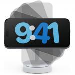 Incarcator Wireless 3 in 1 Energea GoMag Station 2 cu MagSafe, Incarcare Wireless 15W, USB-C, Alb 3 - lerato.ro