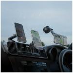 Suport auto  Energea Magdrive Kit cu MagSafe, Dashboard / Windshield / Air Vent Mount, Incarcare Wireless 15W, Alimentare USB-C, Negru 7 - lerato.ro